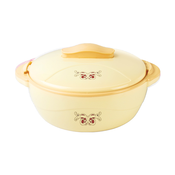 Jayco Fine Dine Plastic Insulated Casserole - Yellow